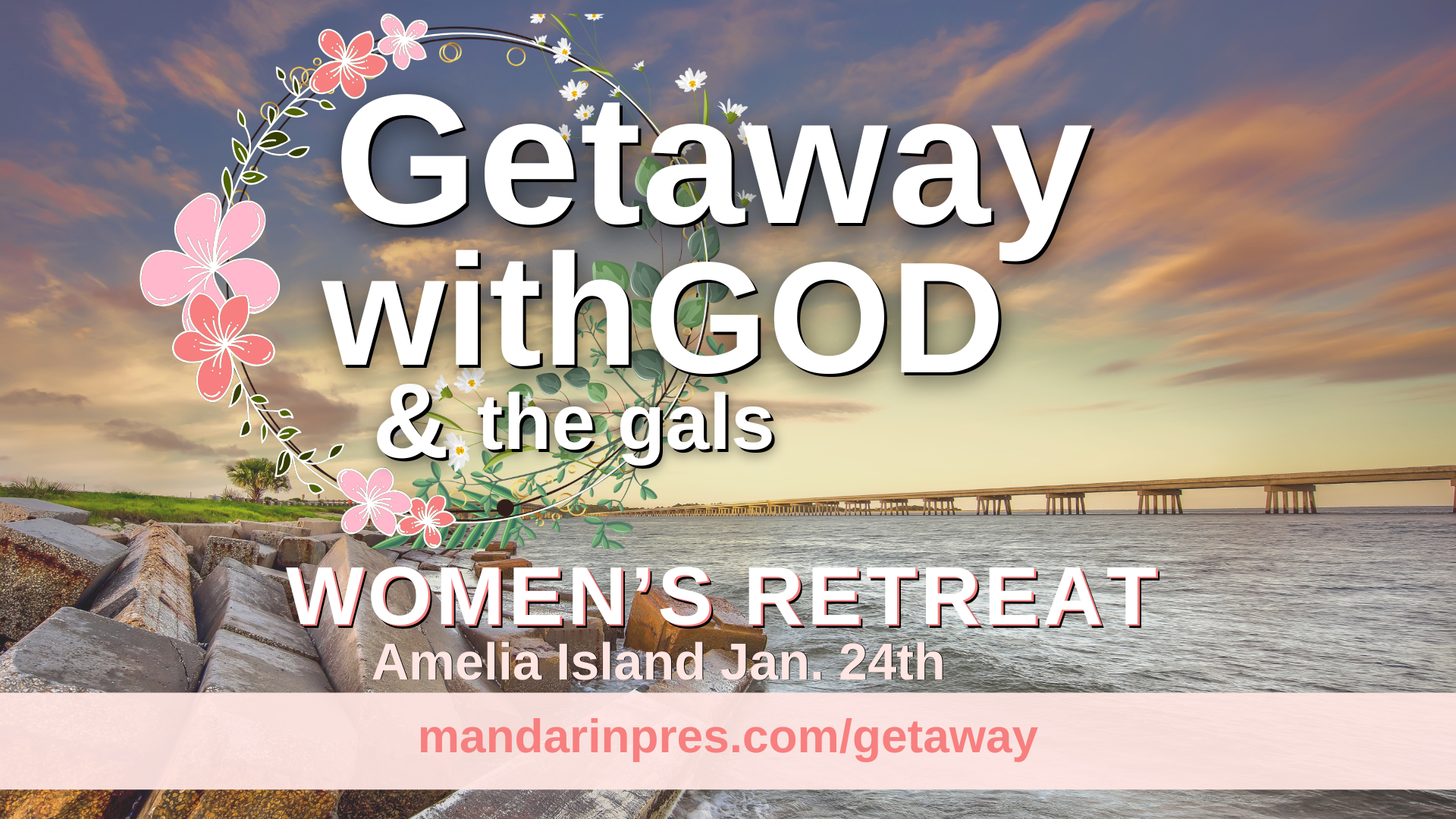 Women's Retreat in Amelia Island

This is a great opportunity for the ladies of MPC to get together, laugh, enjoy fellowship and spend time with God in beautiful Ameila Island on January 24, 2026.&nbsp;
